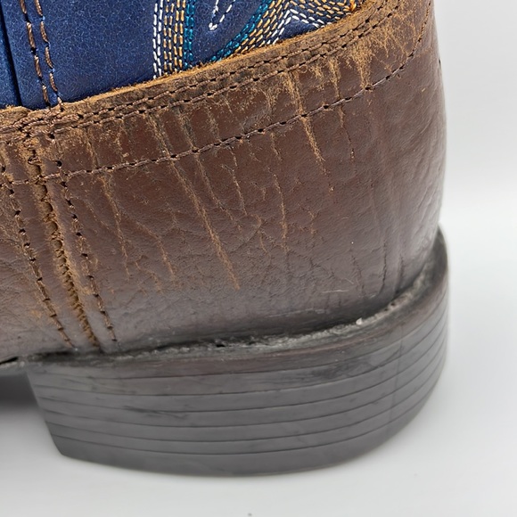 Durango Westward Western Boot -‎ Wide Square Toe Men’s Sz 10 - Picture 8 of 11